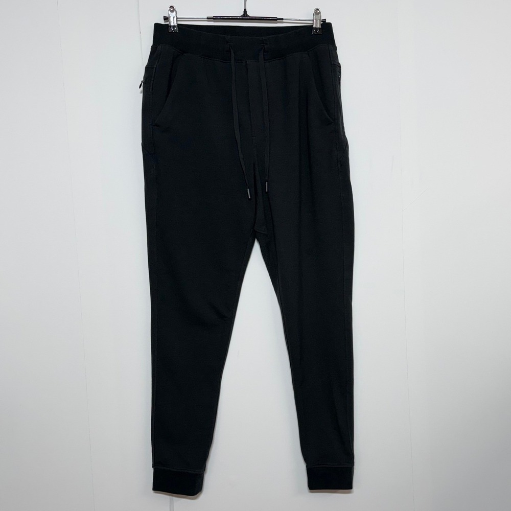 Birddogs Joggers Mens Medium 30X30 Black Pants Built-in Liner Drawstring